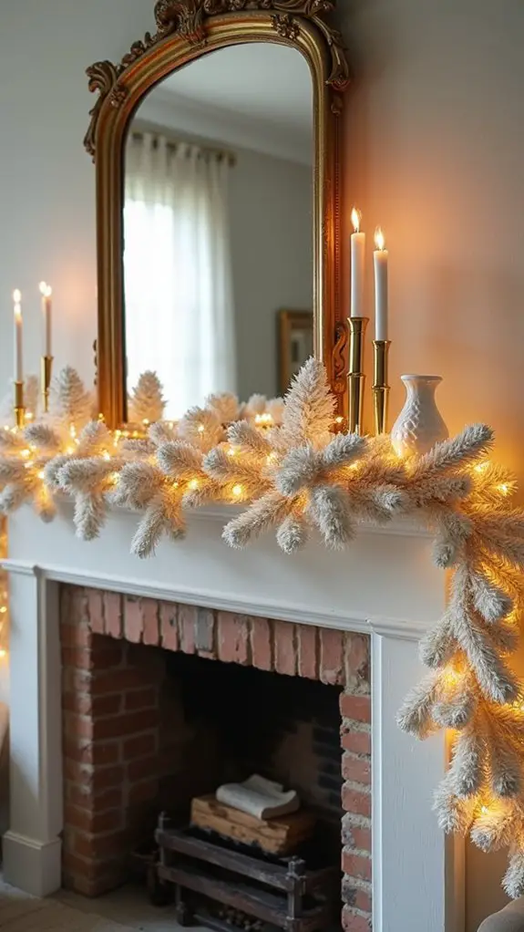 elegant white gold decor