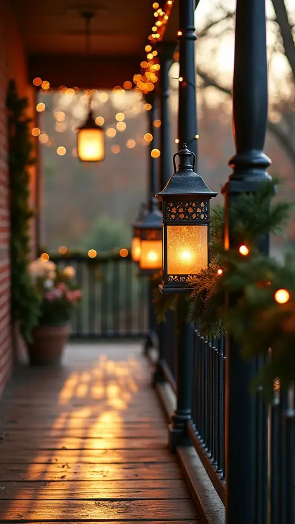 elegant winter holiday ambiance