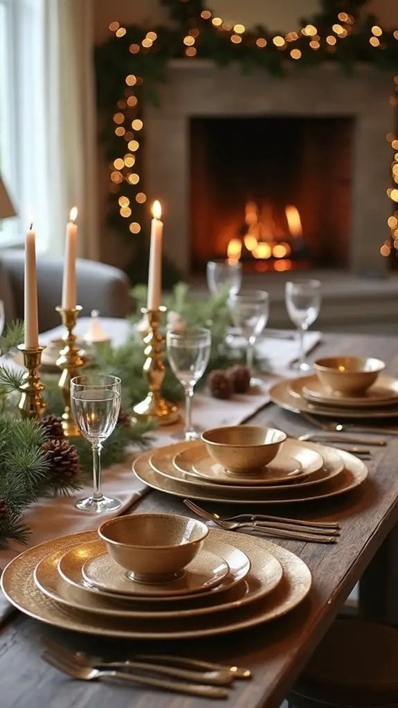elevate christmas table decor