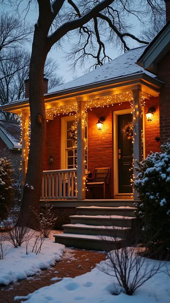 enchanted outdoor christmas decor
