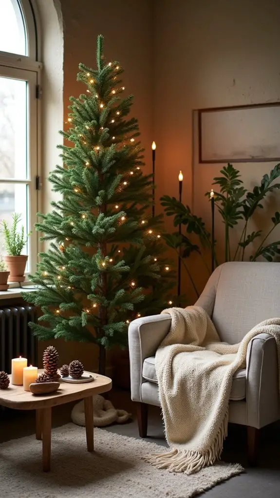 enchanting greenery and lights