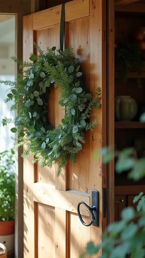 enchanting natural holiday centerpiece