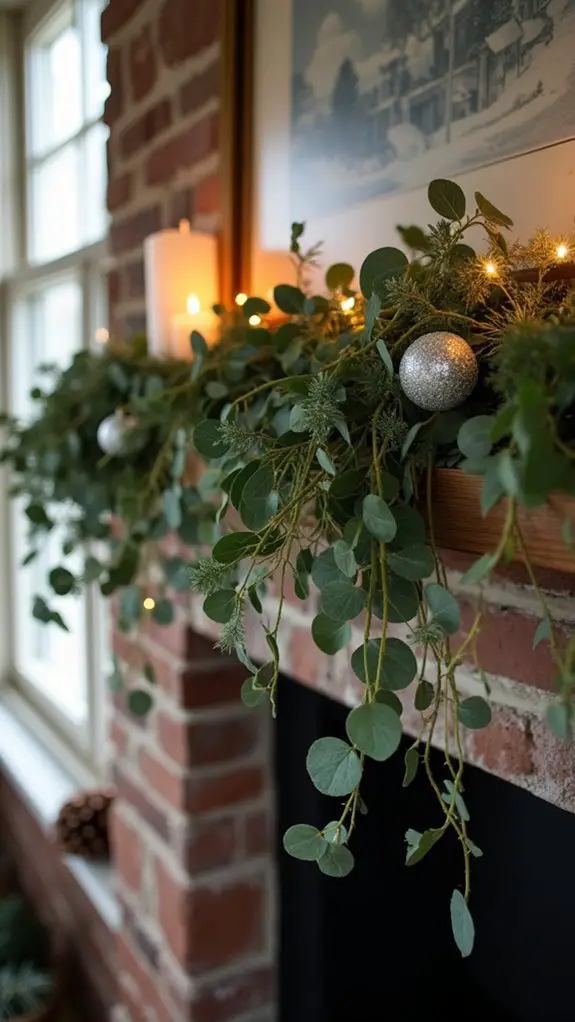 eucalyptus garland for ambiance
