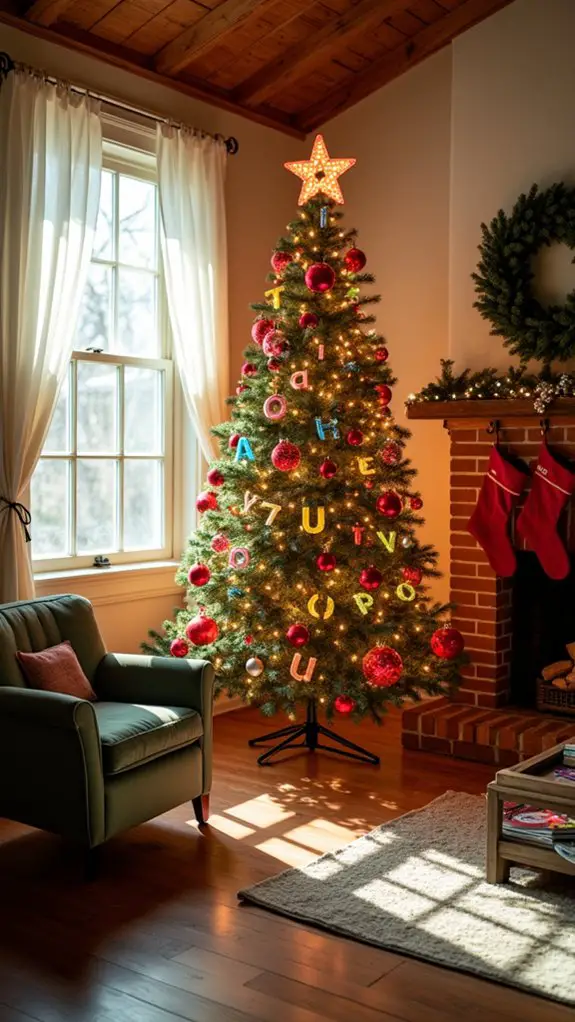 eye catching festive centerpiece