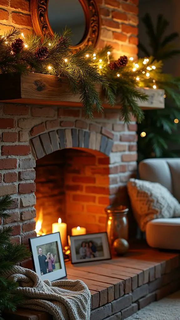 family photos and accents