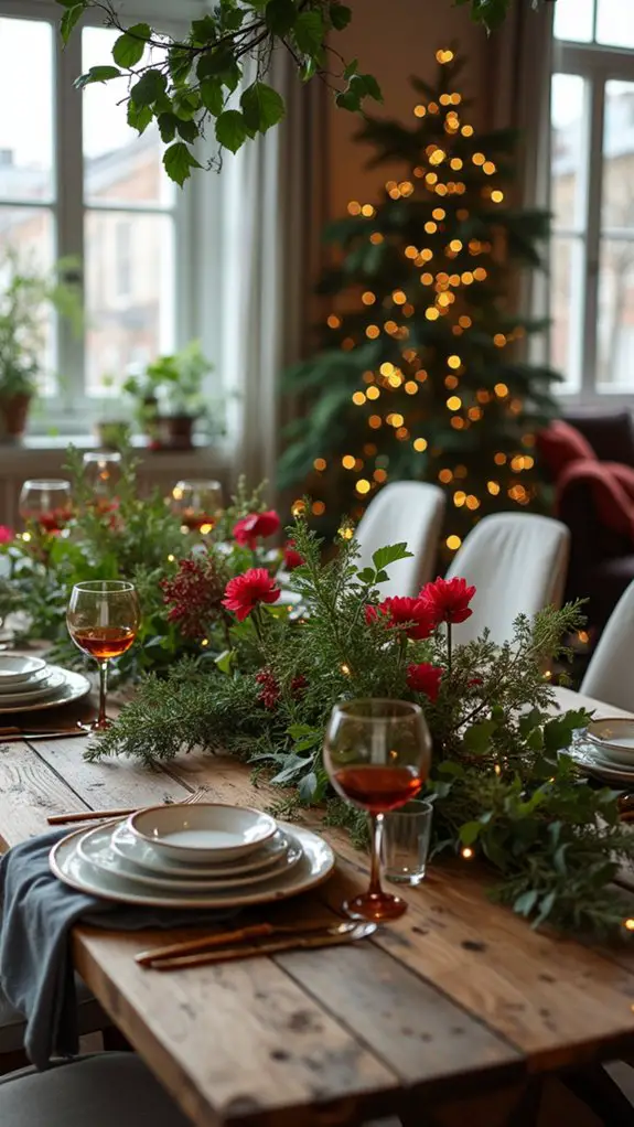 festive botanicals for christmas