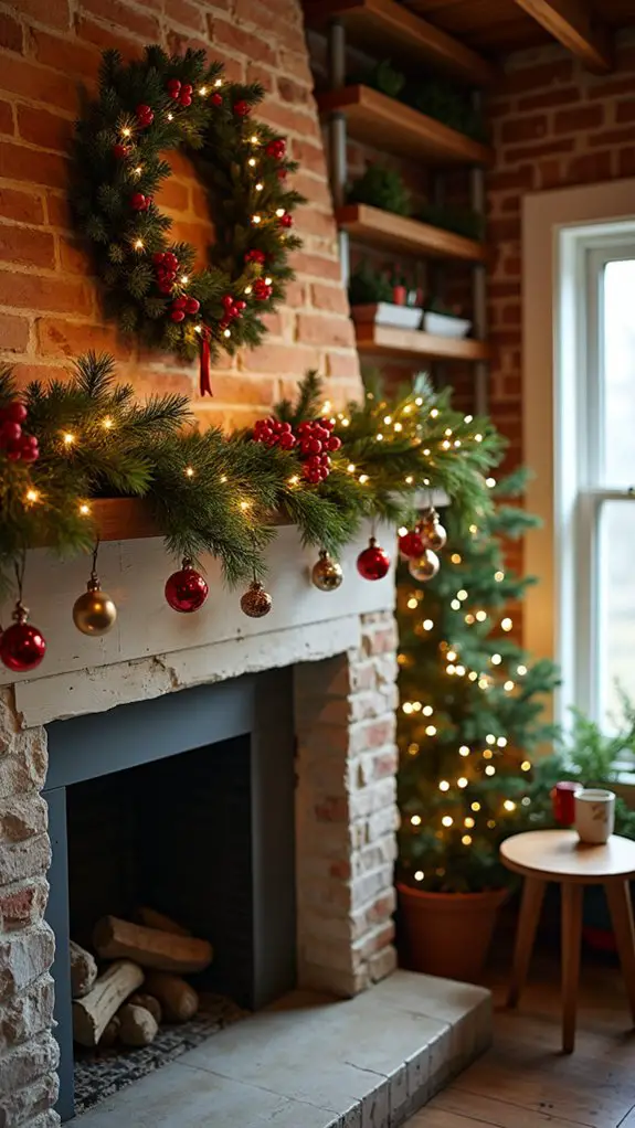 festive decorative holiday garlands