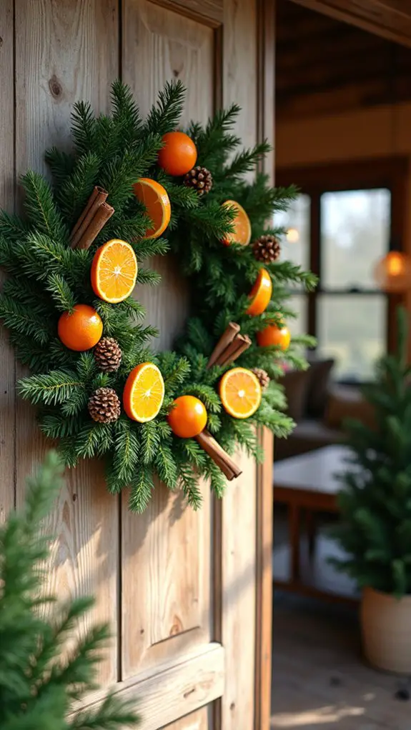 festive fir and citrus