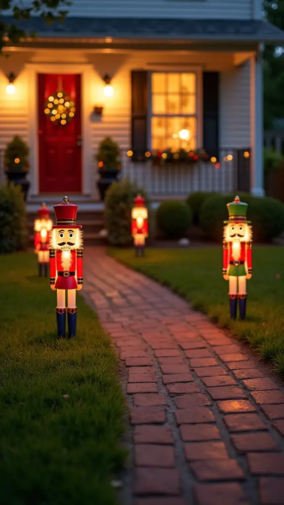 festive led yard decorations