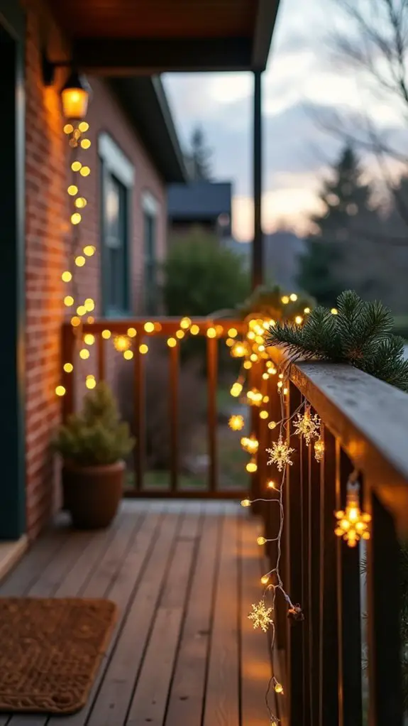festive light clip decorations