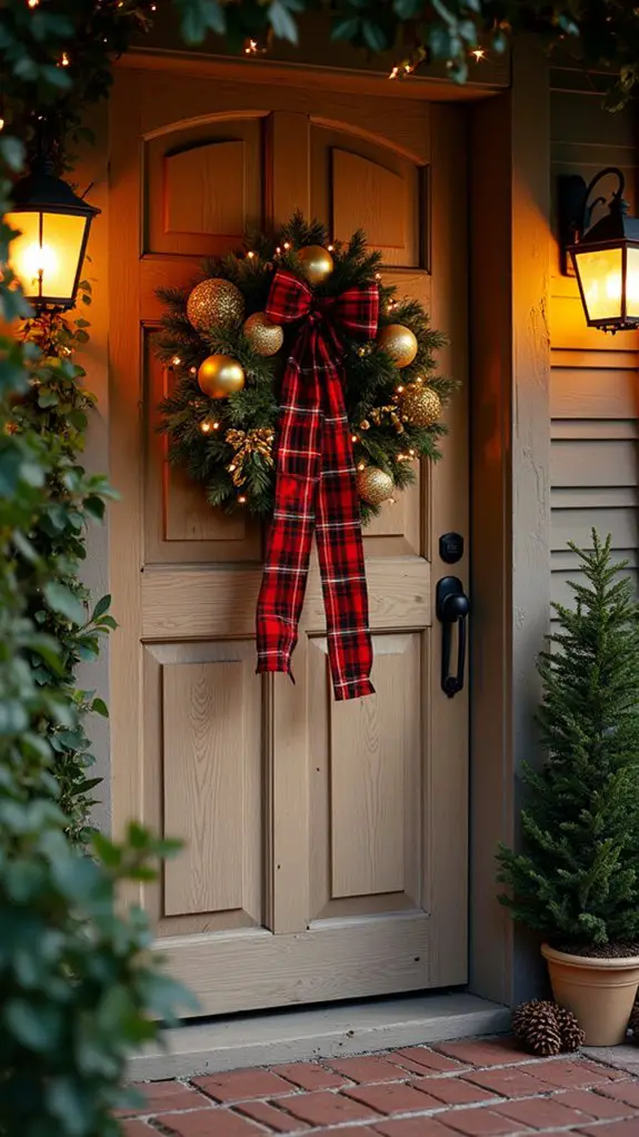 festive rustic gold charm