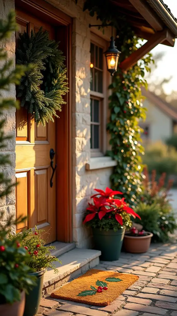 festive welcome for guests