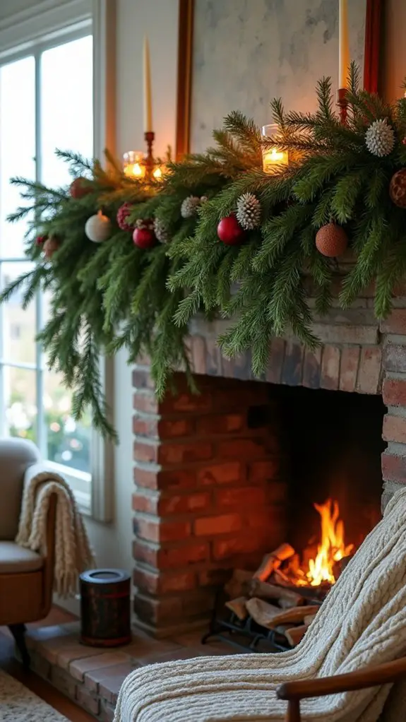 fragrant festive pine garland