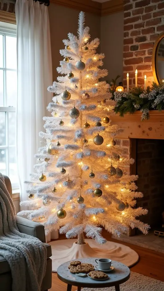 frosted foliage winter elegance