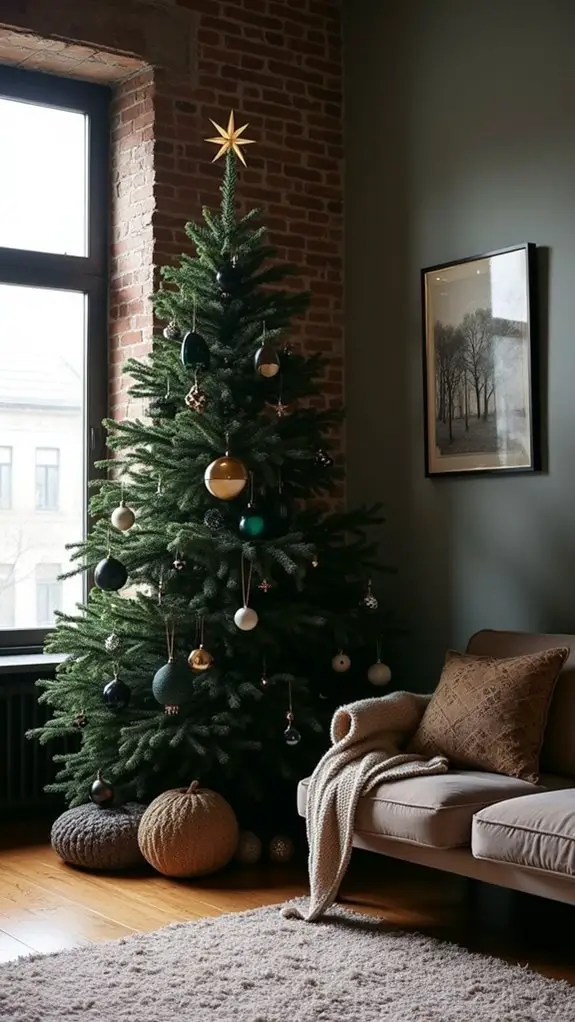 geometric modern christmas design