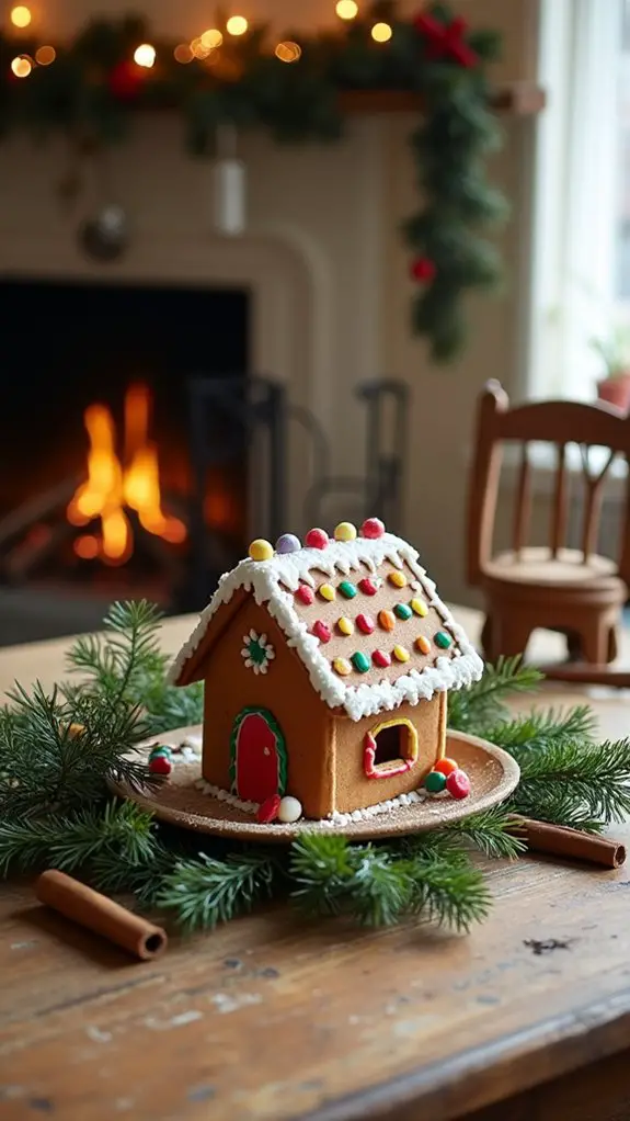 gingerbread house holiday tradition