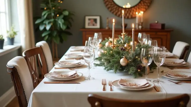 23 Rose Gold Christmas Table Ideas That Add a Hint of Glamour glamorous rose gold decor
