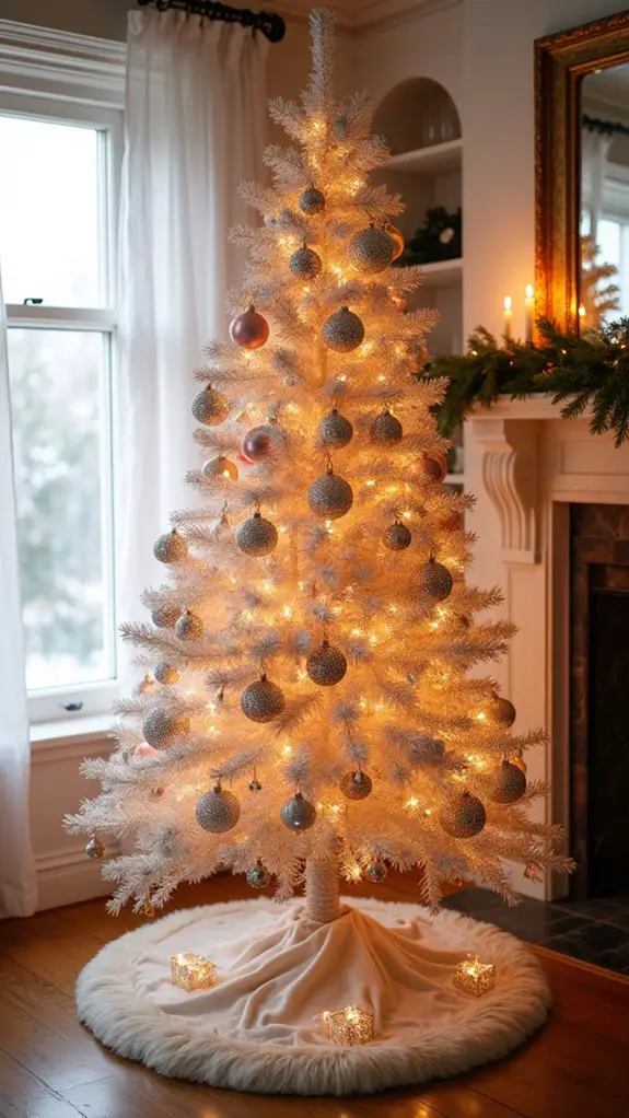 glamorous sparkling holiday centerpiece