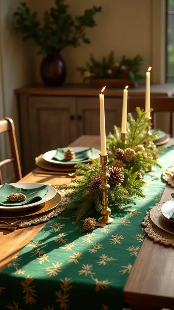 gold accents elevate decor