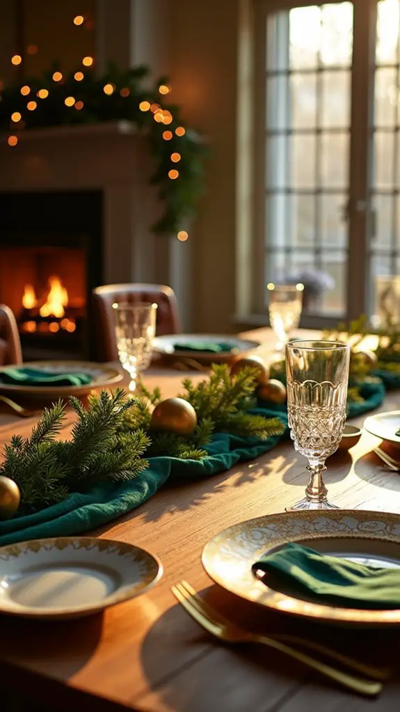 gold rimmed dinnerware elegance