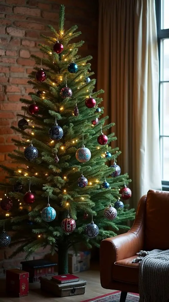 hand painted holiday ornaments creativity