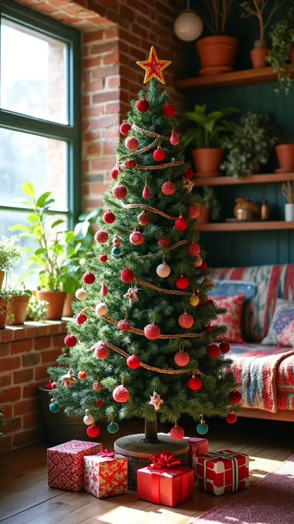 handmade holiday tree ornaments