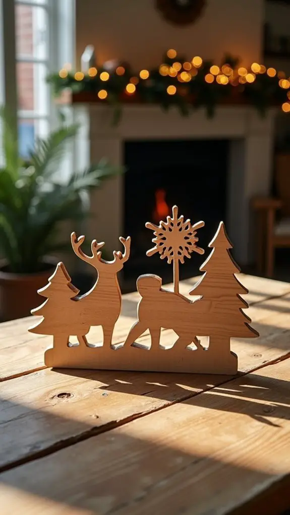 holiday silhouette decor ideas