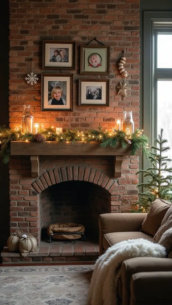 holiday themed family displays