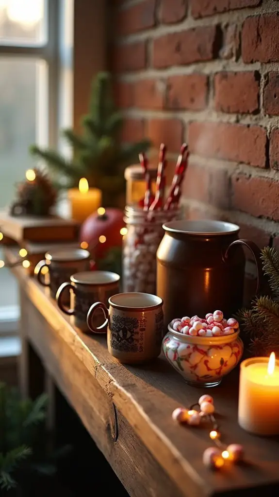 hot chocolate topping bar