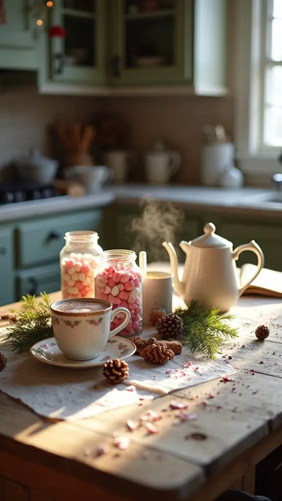 hot cocoa customization station