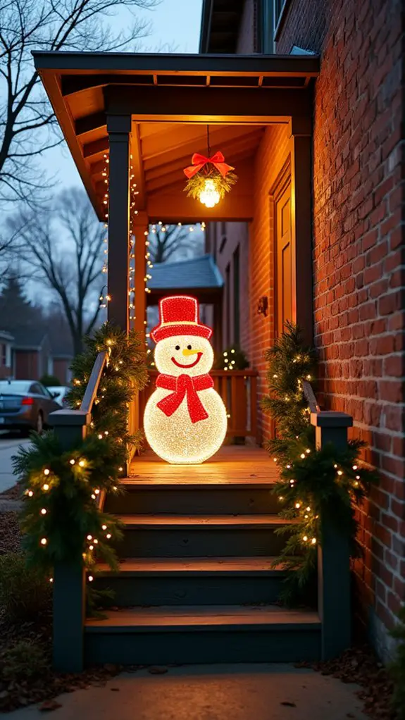 illuminated festive holiday signs