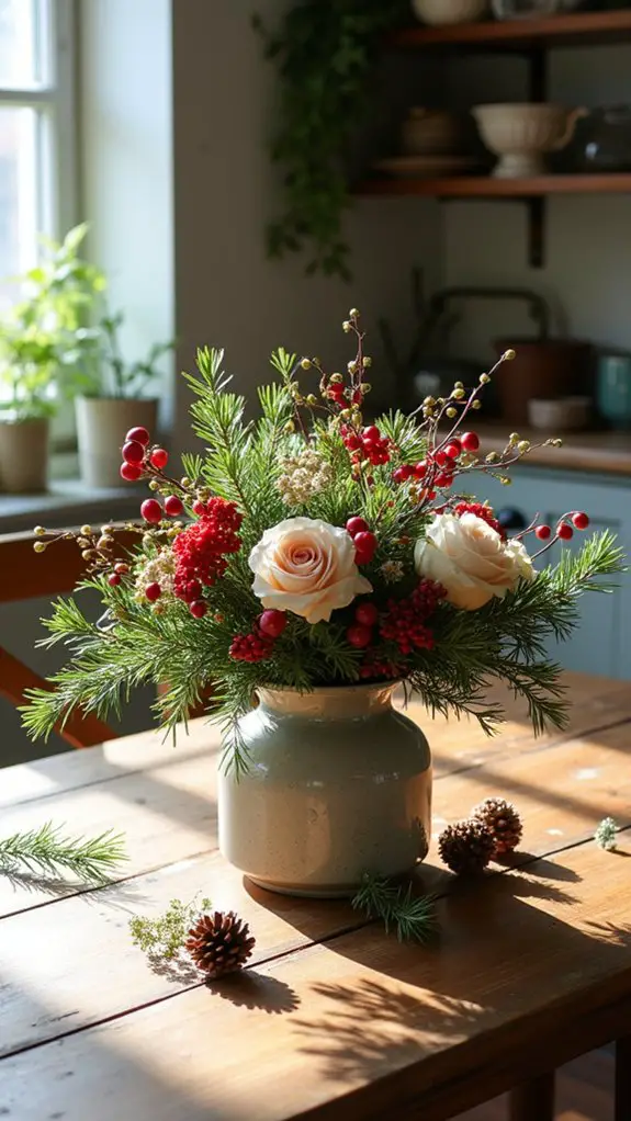 inviting seasonal floral arrangements