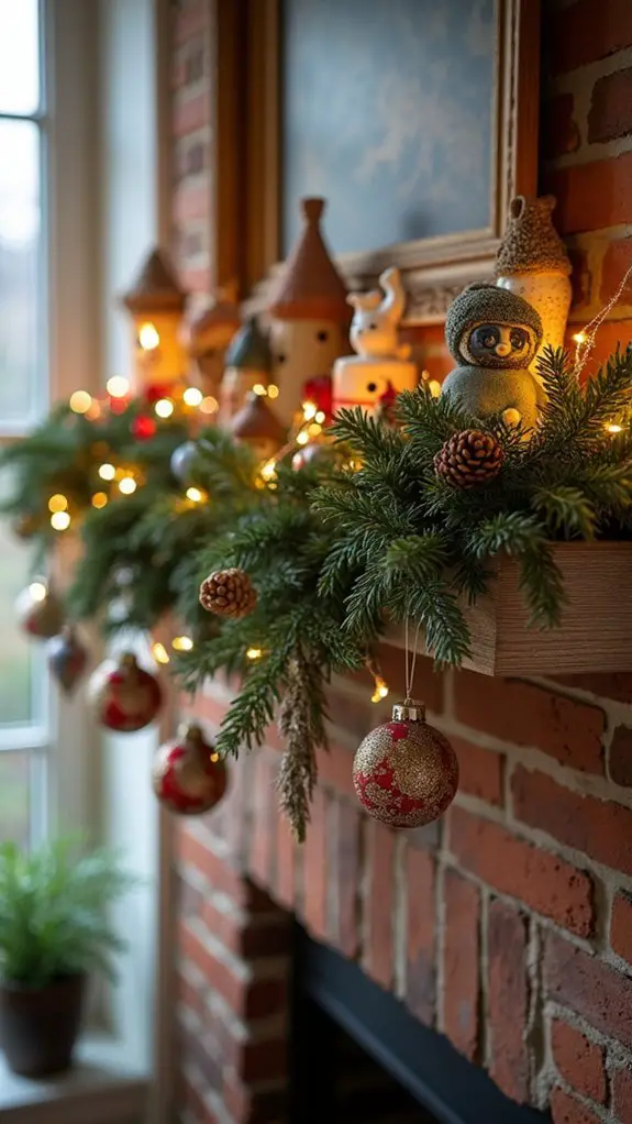 joyful whimsical ornament display