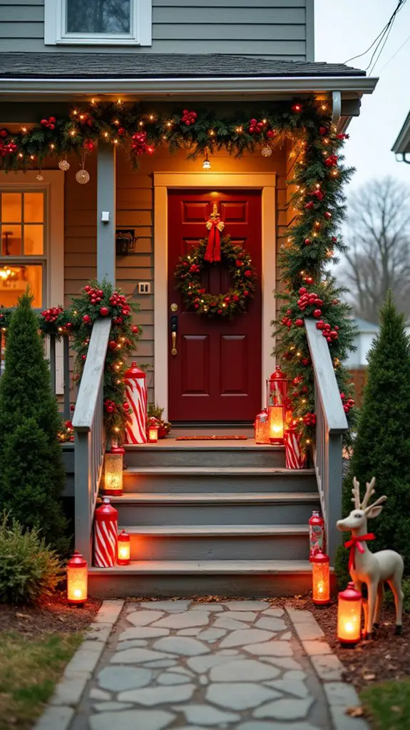 joyful winter outdoor decorations
