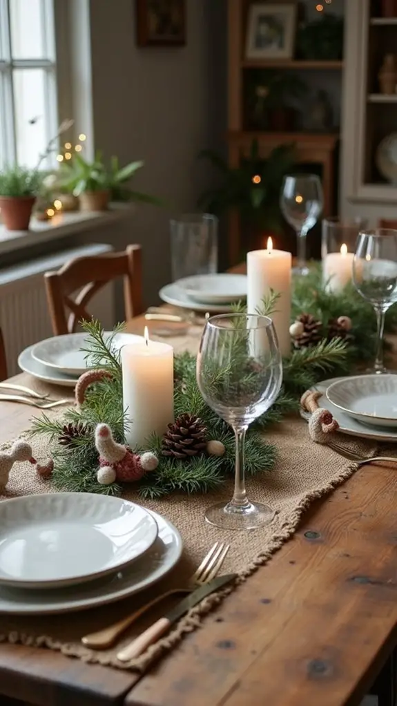 jute table mat elegance