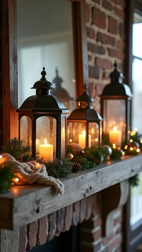 layered lanterns create ambiance