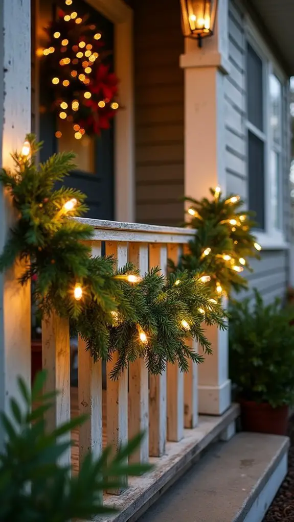 led garlands for festive cheer