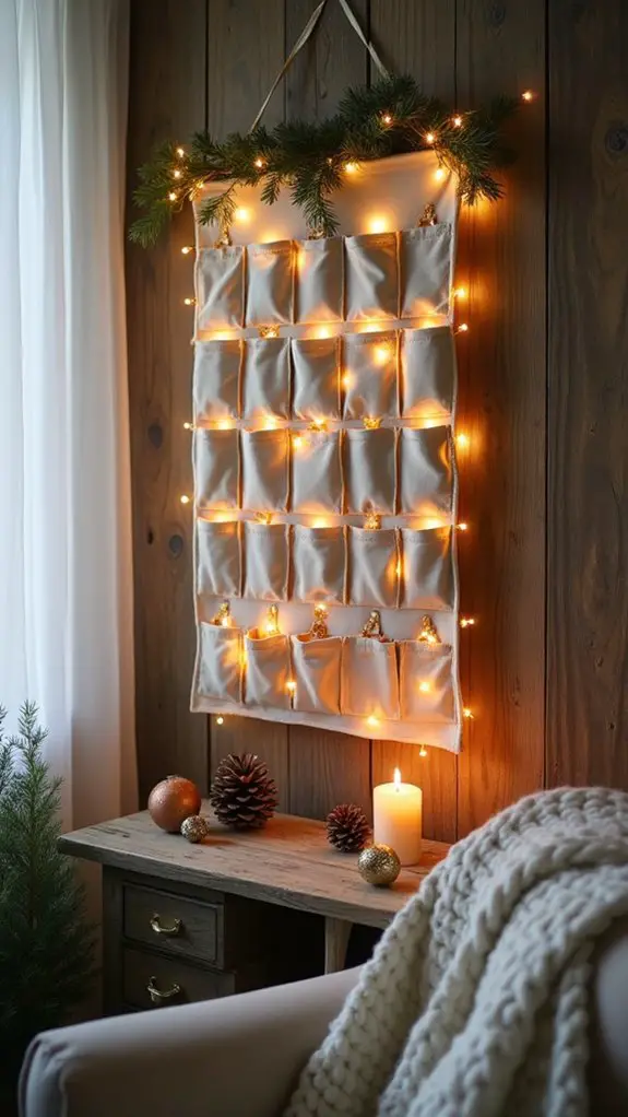 lighted advent calendar delight