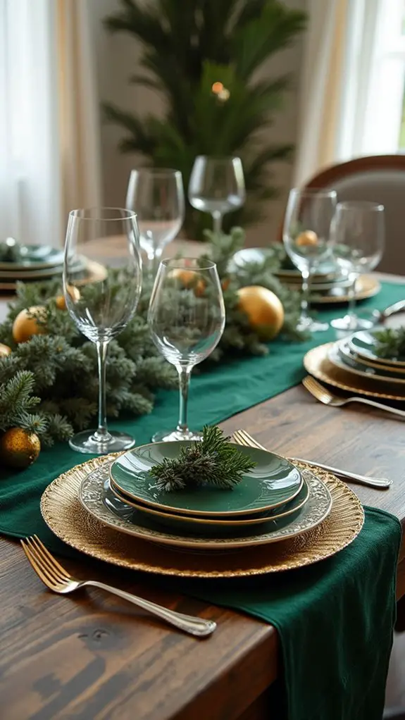 luxe metallics create warmth