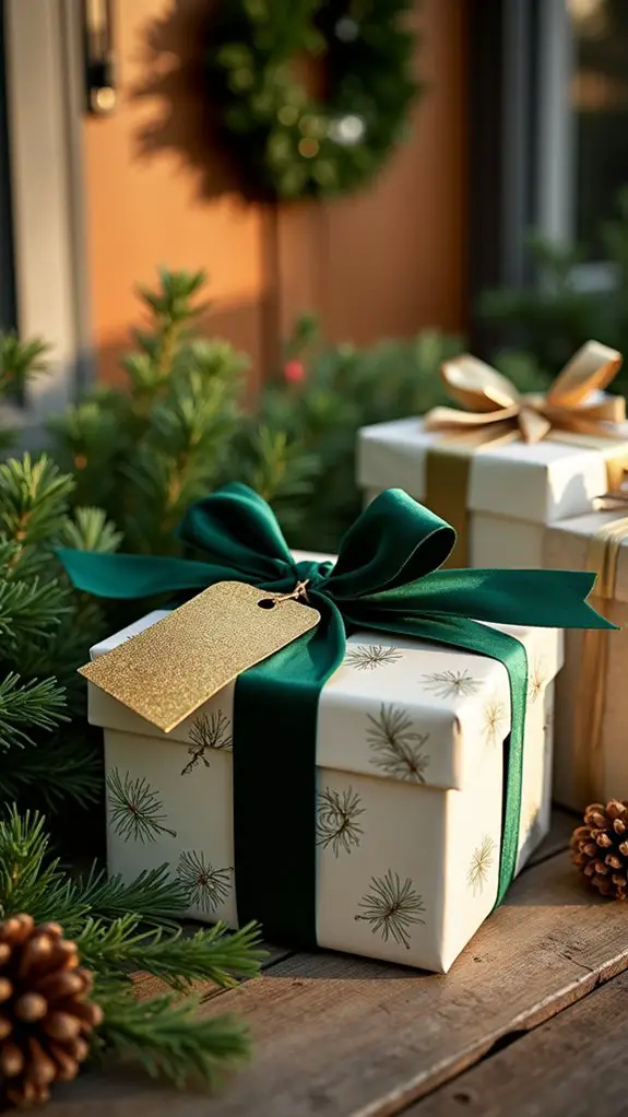 luxurious and personalized gift wrapping