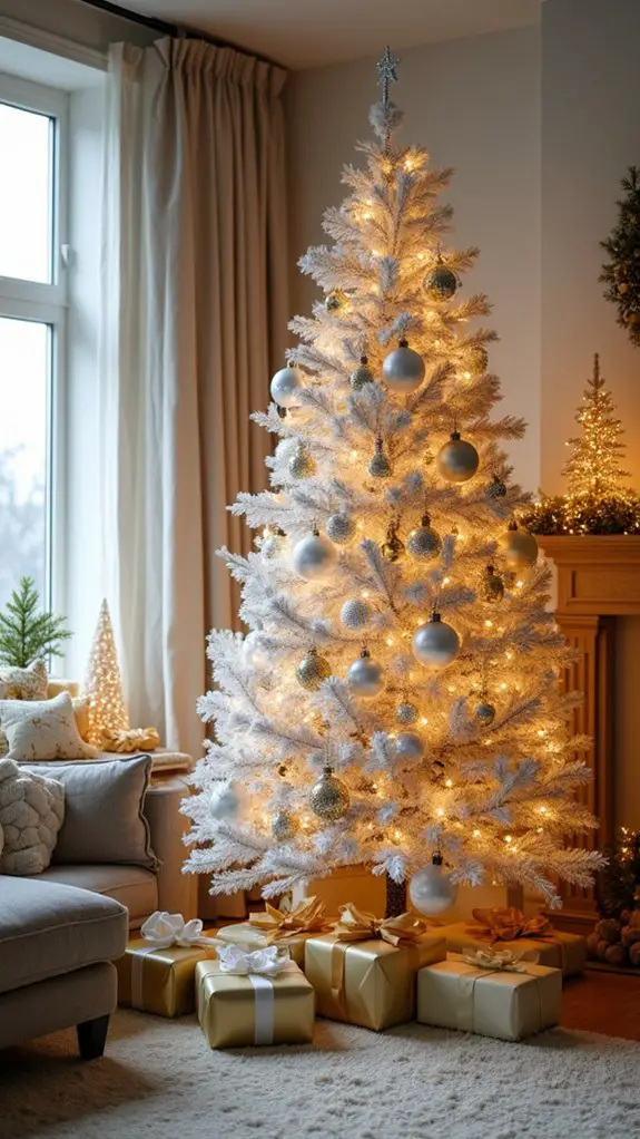 luxurious festive winter wonderland