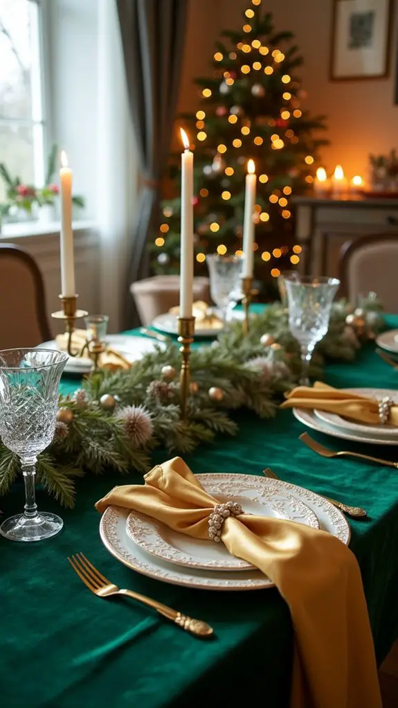 luxurious velvet and satin