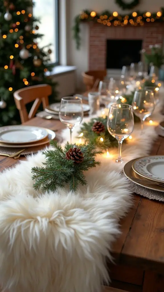 luxury faux fur elegance