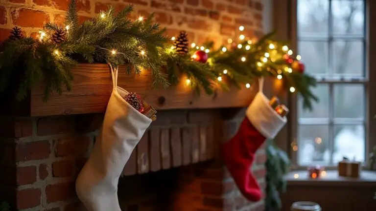 magical christmas mantle decor