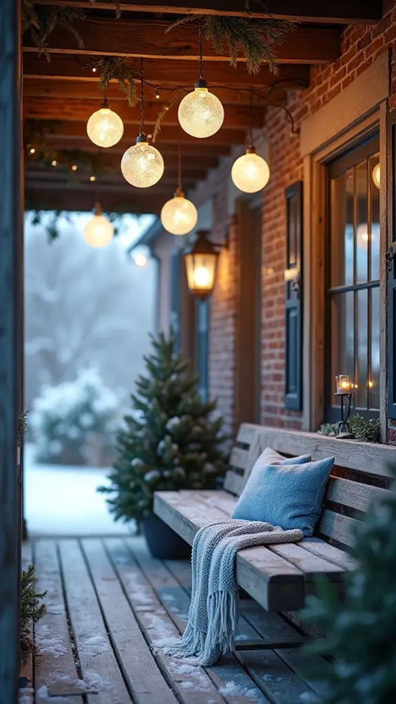 magical frosted glass orbs