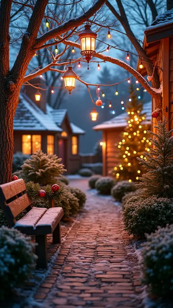 magical garden lighting transformation