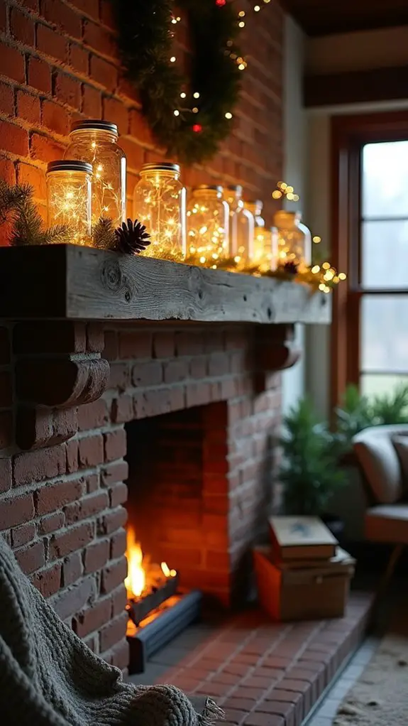 magical glass jar decorations