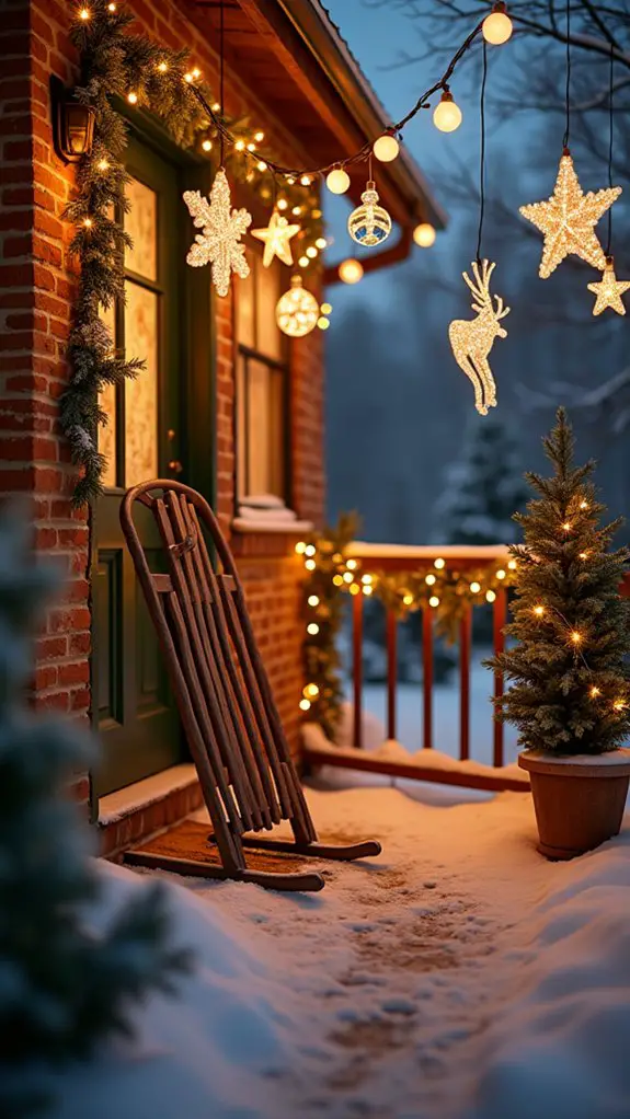 magical glowing christmas ornaments