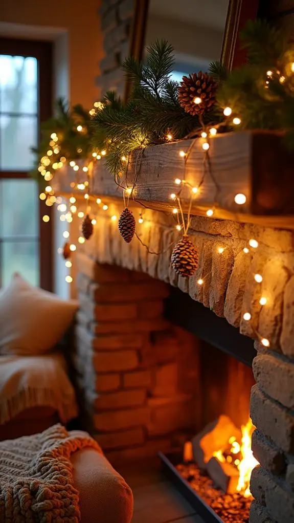 magical glowing holiday ambiance