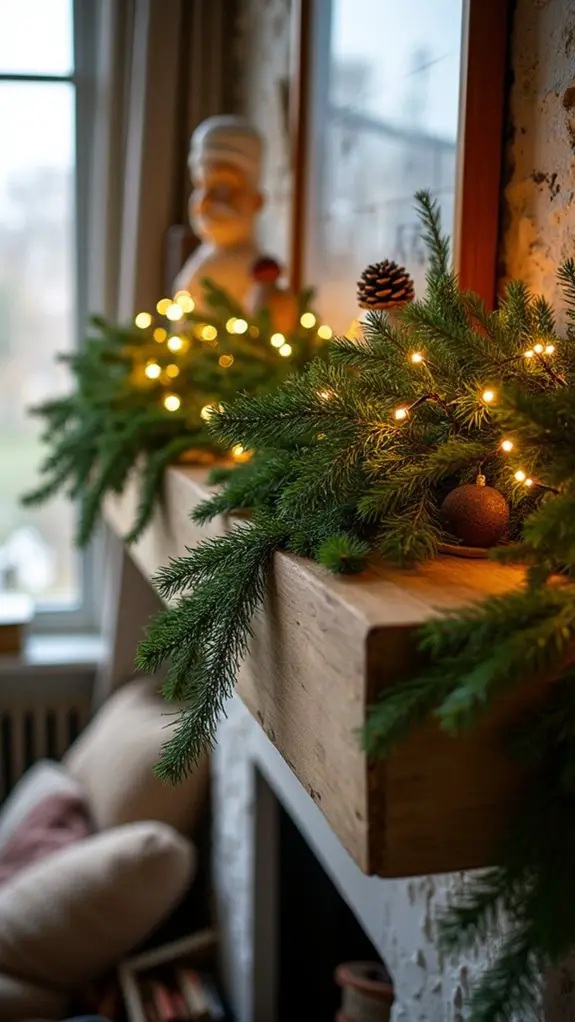 magical holiday ambiance created